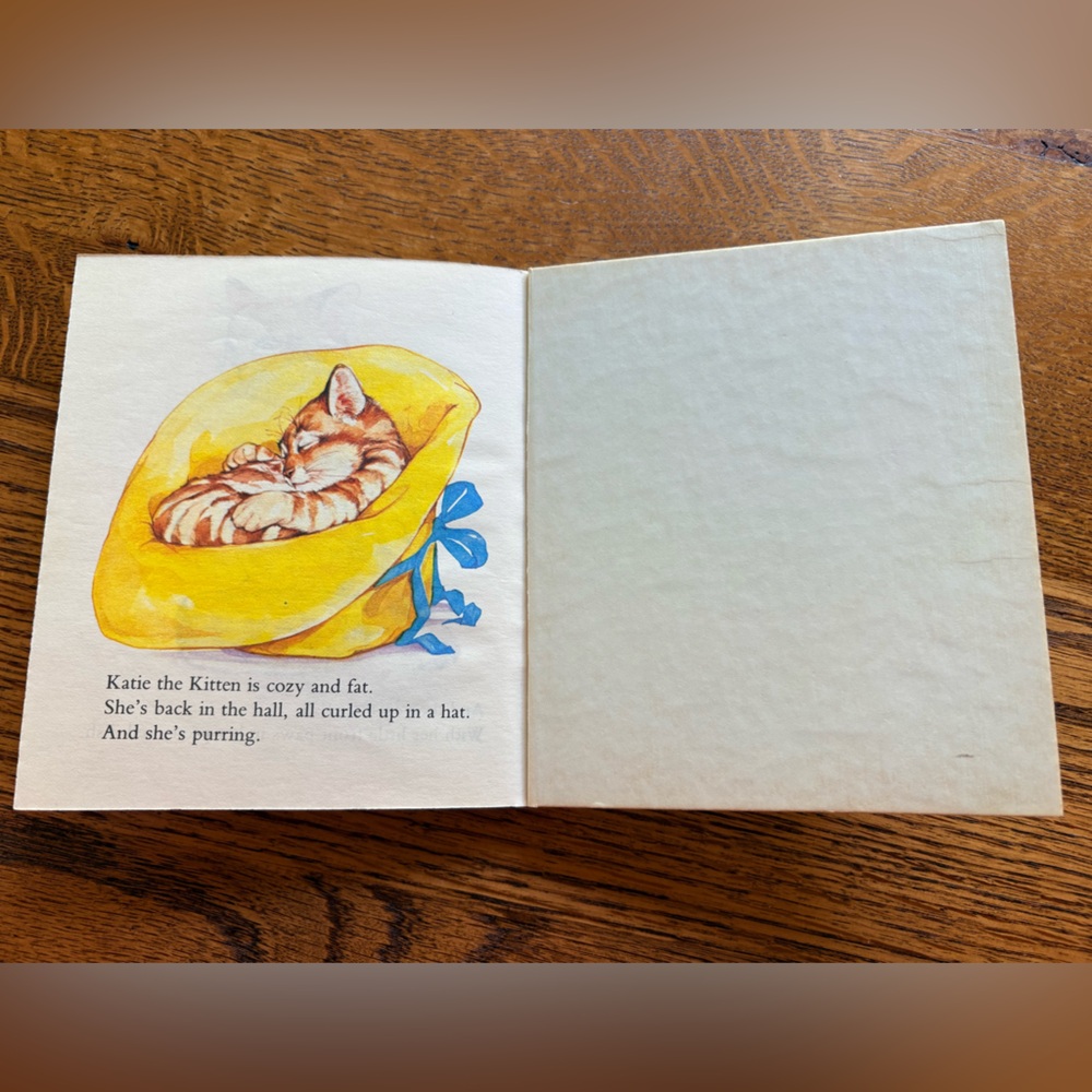 Vintage Katie the Kitten by Little Golden Books - copyright- 1982 - Picture 13 of 14